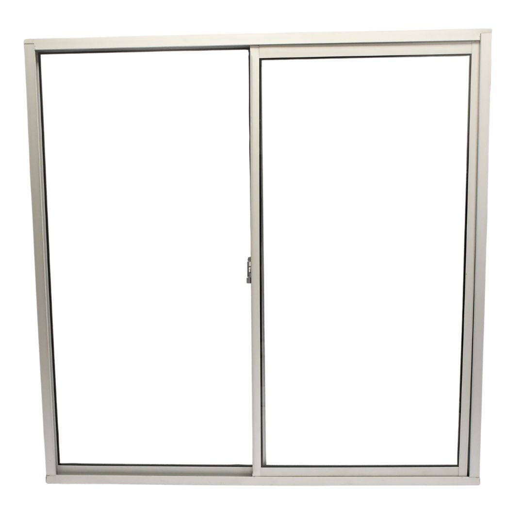 Ventanas de Aluminio 1-1/2" 1.00 x 1.00 Natural Mate
