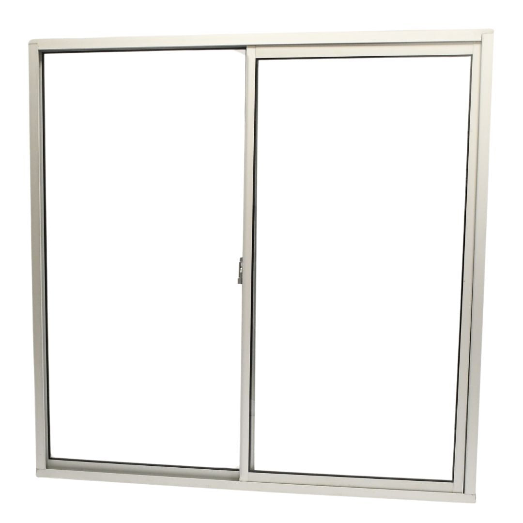 Ventanas de Aluminio 1-1/2" 1.00 x 1.00 Natural Mate