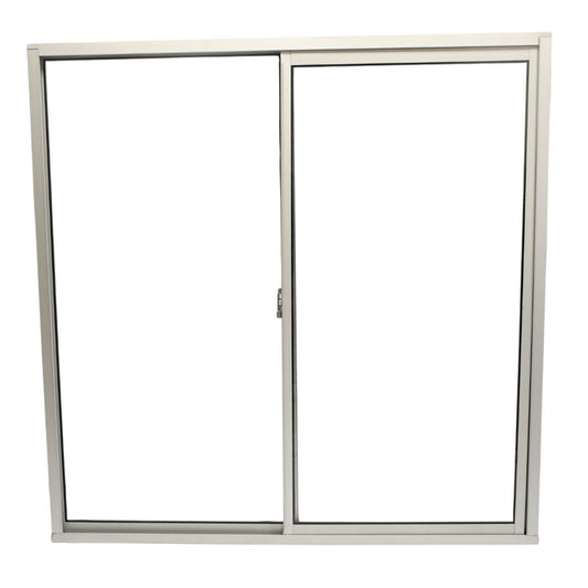 Ventanas de Aluminio 1-1/2" 1.00 x 1.00 Natural Mate