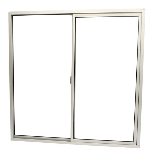 Ventanas de Aluminio 1-1/2" 1.00 x 1.00 Natural Mate